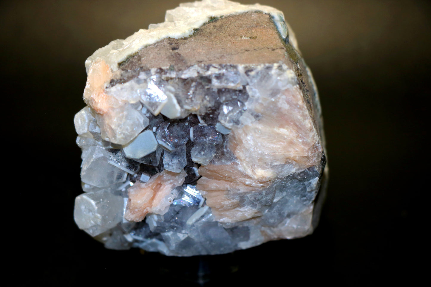 Himalayan Apophyllite and Stilbite Cluster