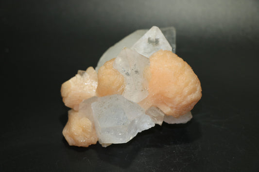 Apophyllite and Stilbite Cluster