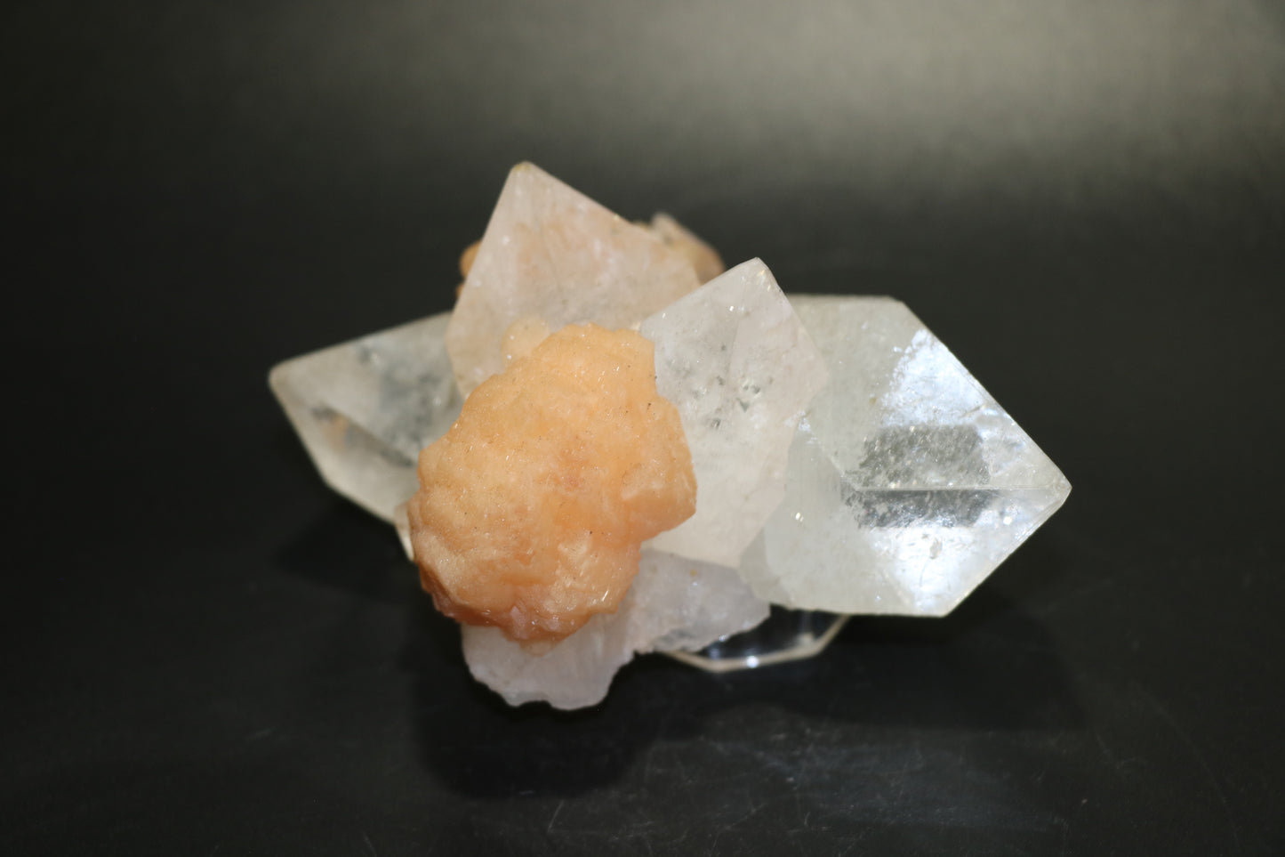 Apophyllite and Stilbite Cluster