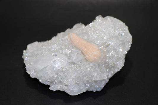 Apophyllite and Stilbite Cluster